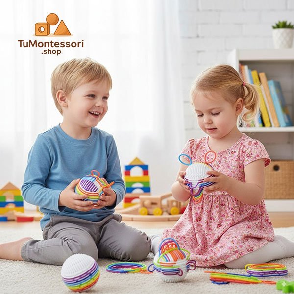 Pelota sensorial Montessori