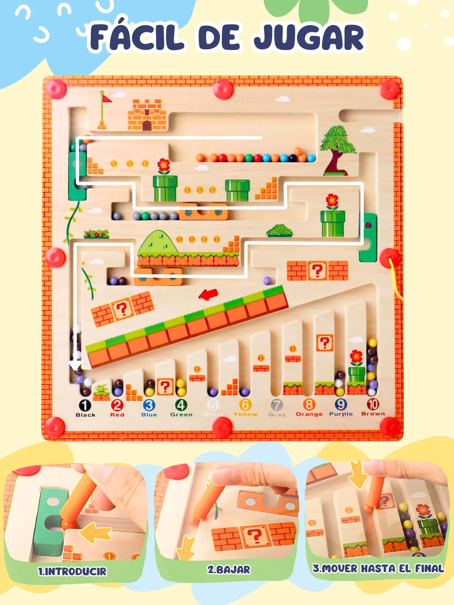 Laberinto Magnético Montessori: El Secreto Definitivo para el Desarrollo Infantil que Todos los Padres Deben Conocer 5 Laberinto Magnético Montessori: El Secreto Definitivo para el Desarrollo Infantil que Todos los Padres Deben Conocer - Imagen 5