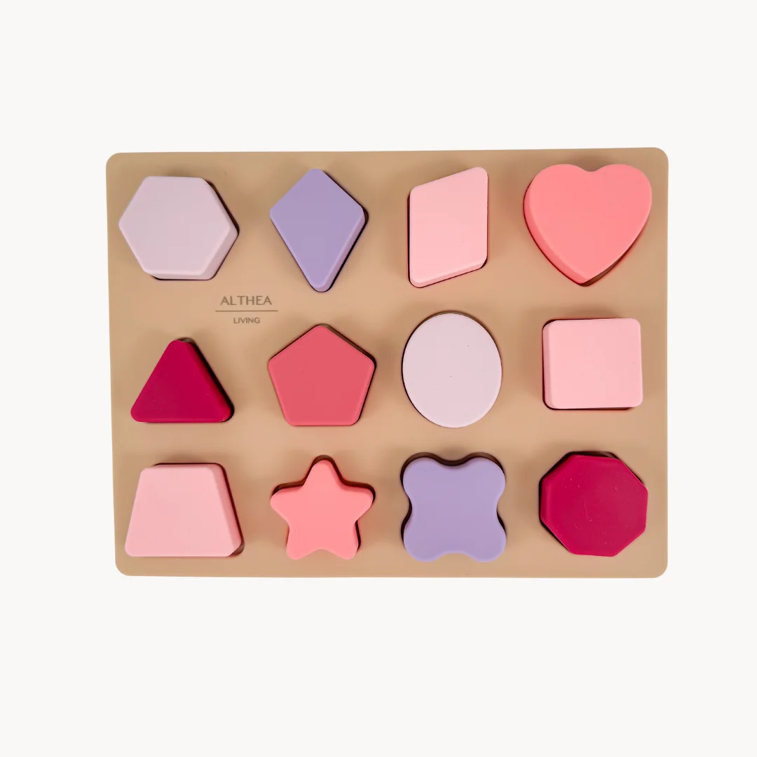 Puzzle sensorial apilable de silicona orgánica 2 Puzzle sensorial apilable de silicona orgánica - Imagen 2