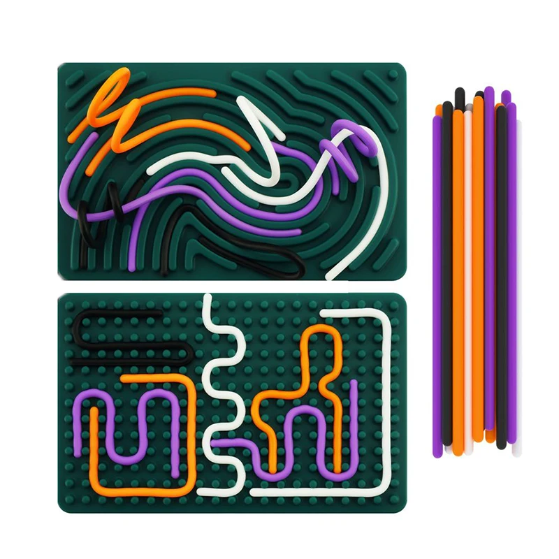 Pelota sensorial Montessori Bola educativa de varillas de silicona 5 Pelota sensorial Montessori Bola educativa de varillas de silicona - Imagen 5