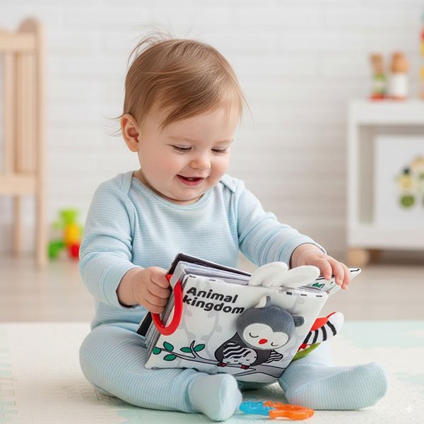 libro sensorial para bebés