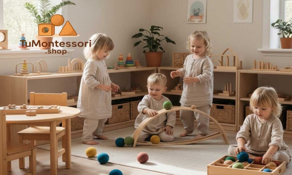 Pelotas Montessori — guía práctica desde el aula y el hogar 1 pelotas montessori